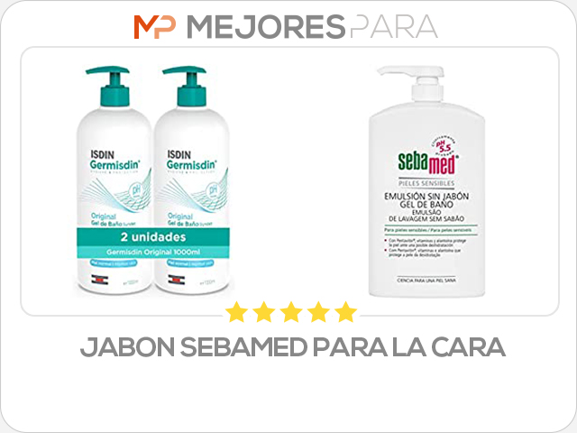 jabon sebamed para la cara