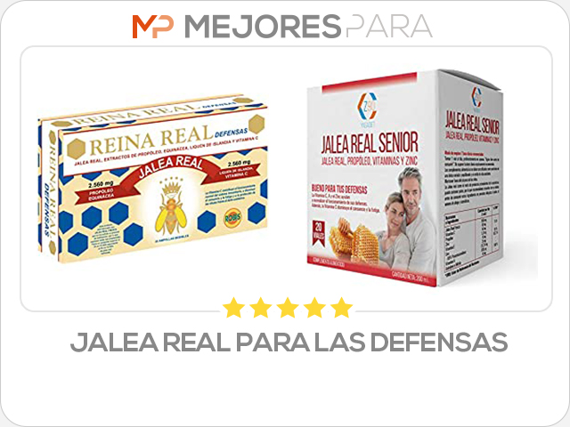 jalea real para las defensas