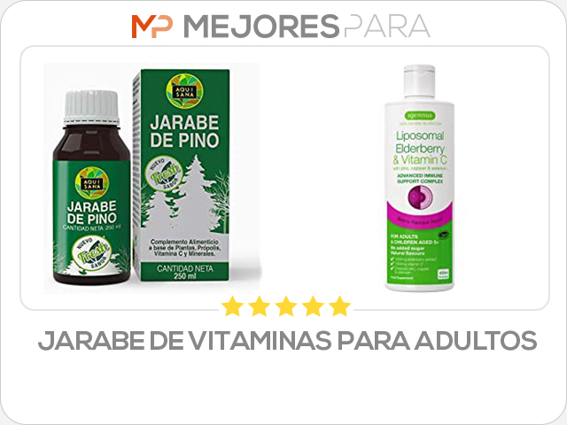 jarabe de vitaminas para adultos