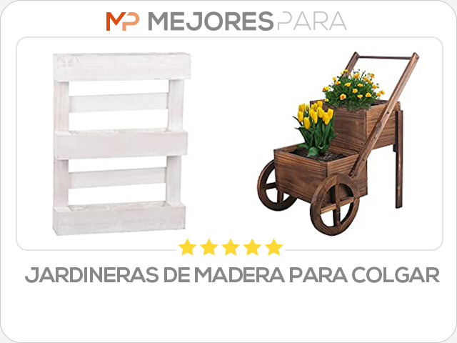 jardineras de madera para colgar