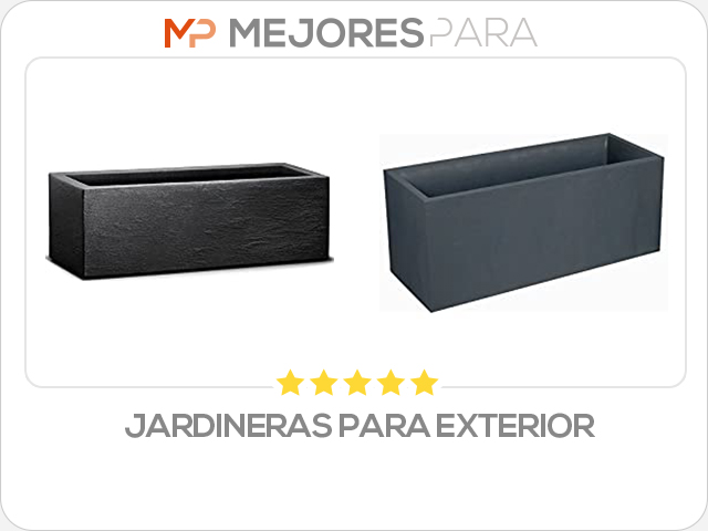 jardineras para exterior