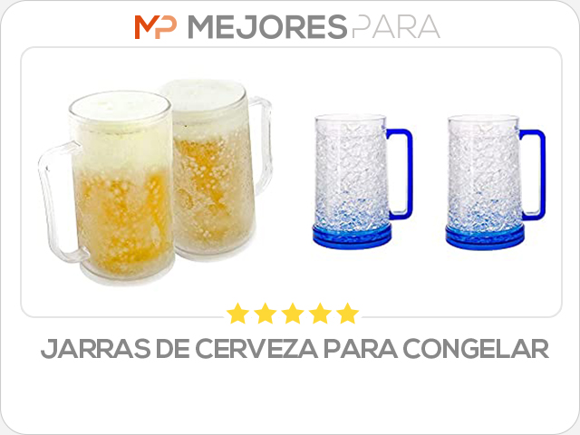 jarras de cerveza para congelar