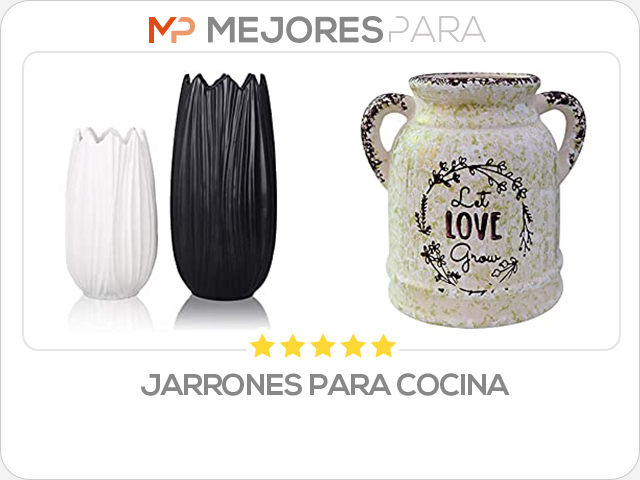 jarrones para cocina