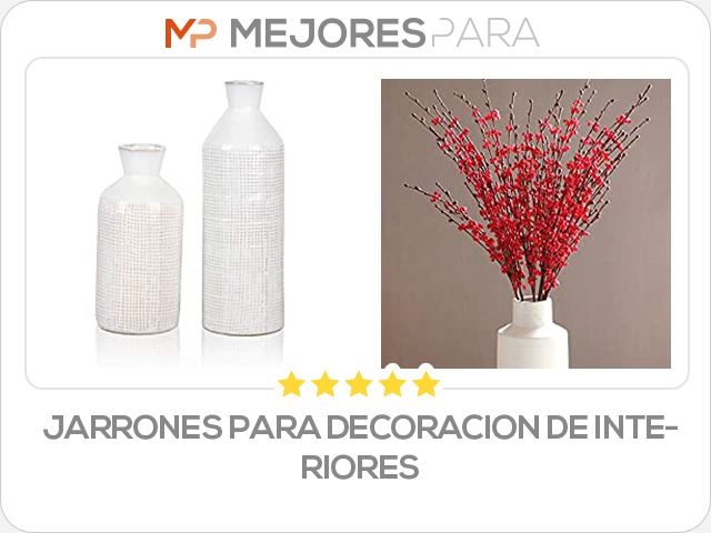 jarrones para decoracion de interiores