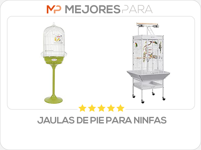 jaulas de pie para ninfas