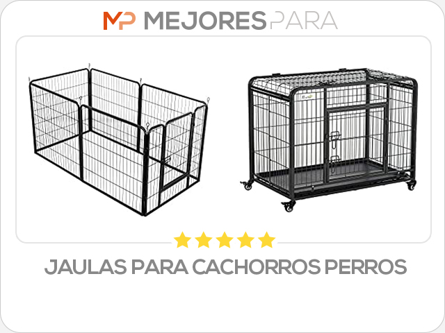 jaulas para cachorros perros