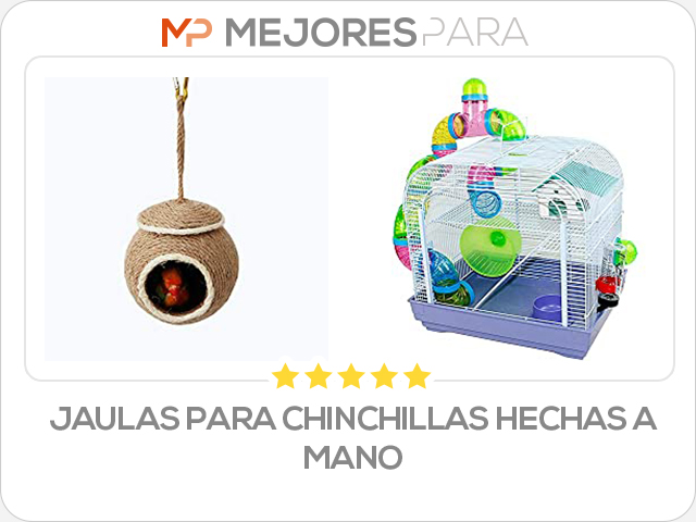 jaulas para chinchillas hechas a mano