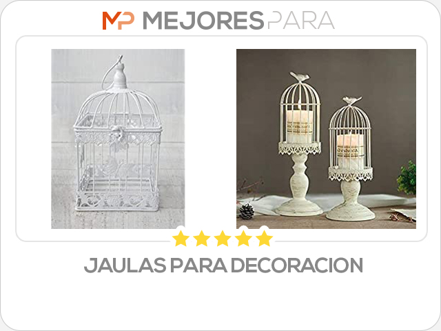 jaulas para decoracion