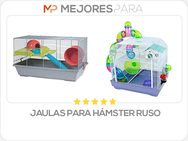 jaulas para hámster ruso