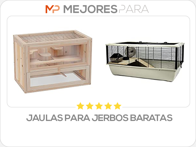 jaulas para jerbos baratas