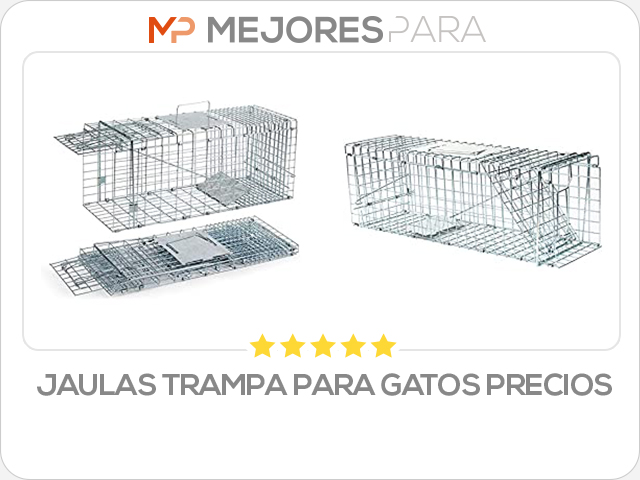 jaulas trampa para gatos precios