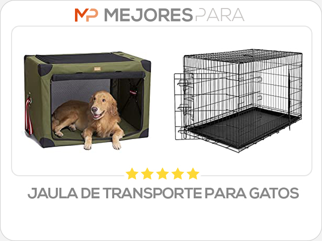 jaula de transporte para gatos