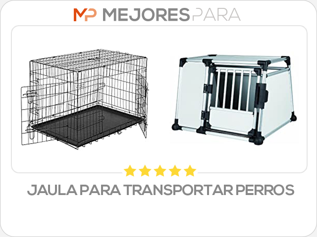 jaula para transportar perros