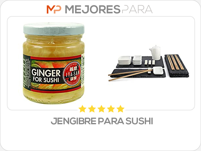 jengibre para sushi