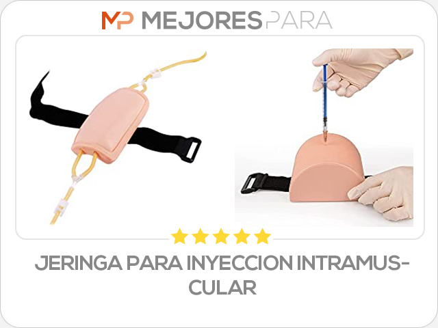 jeringa para inyeccion intramuscular