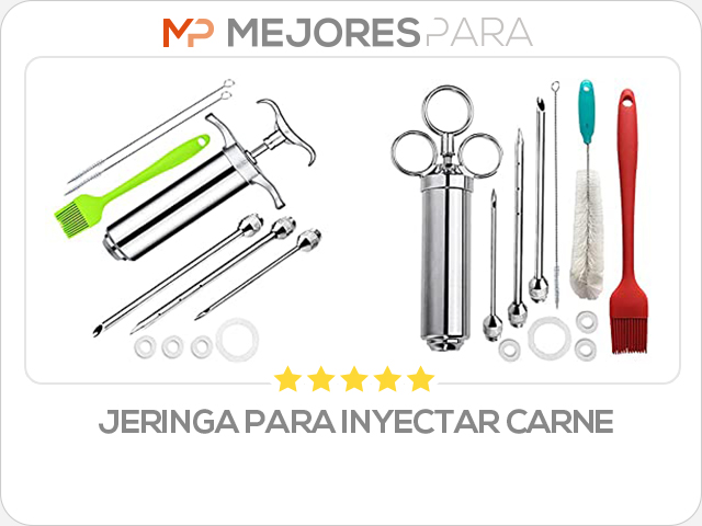 jeringa para inyectar carne