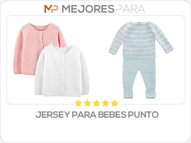 jersey para bebes punto