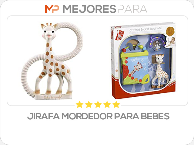 jirafa mordedor para bebes