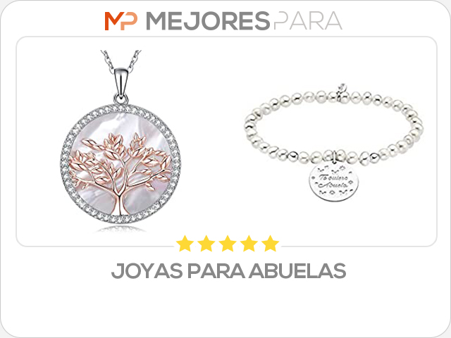 joyas para abuelas