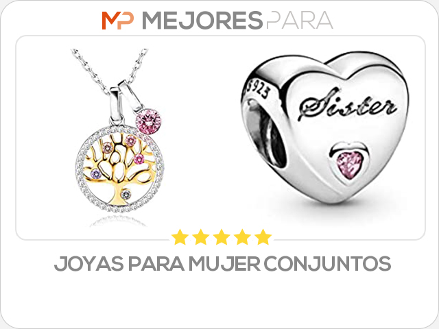 joyas para mujer conjuntos