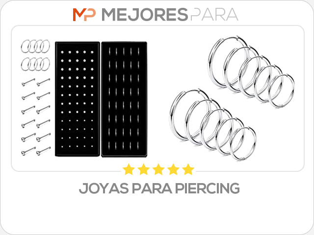 joyas para piercing