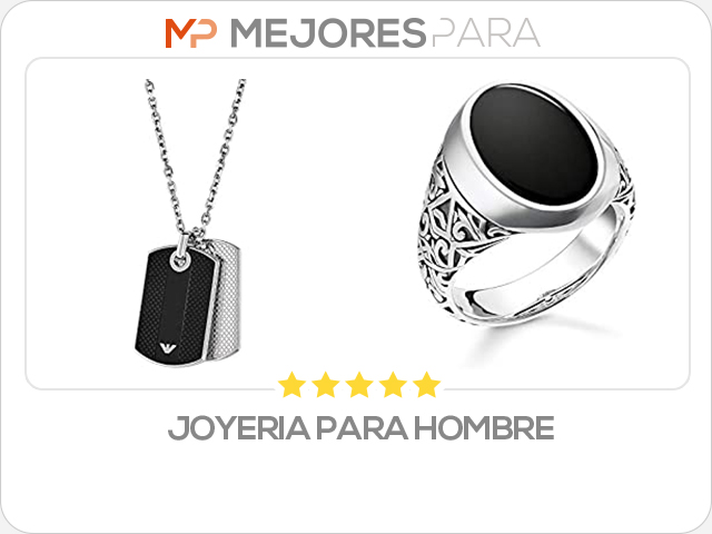 joyeria para hombre