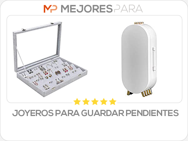 joyeros para guardar pendientes