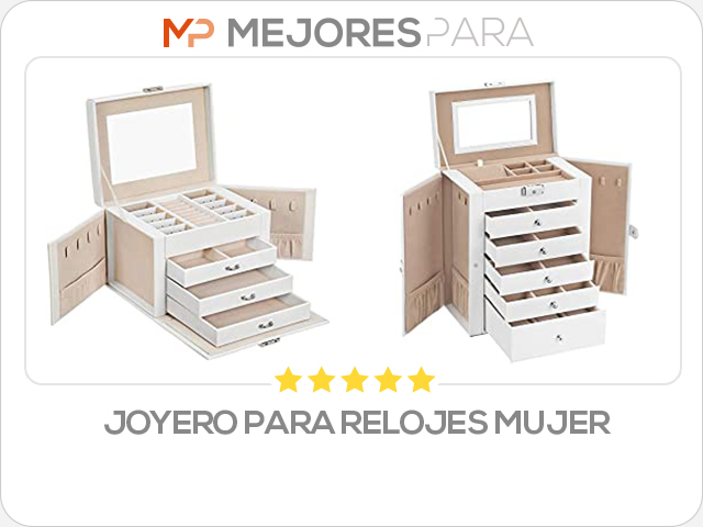 joyero para relojes mujer