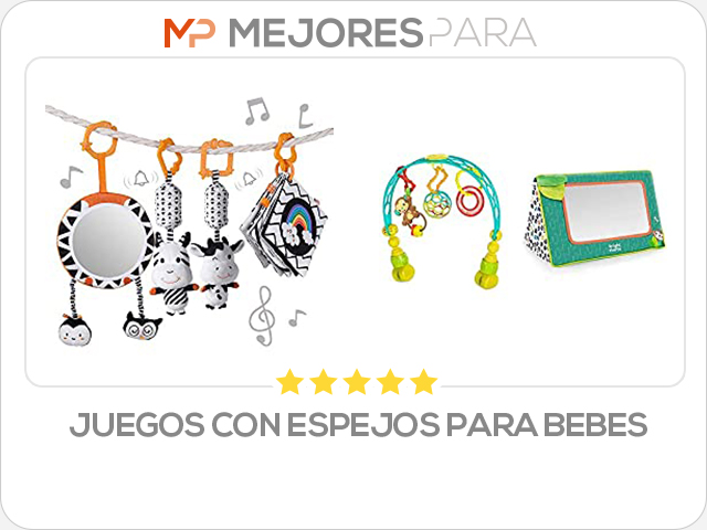 juegos con espejos para bebes