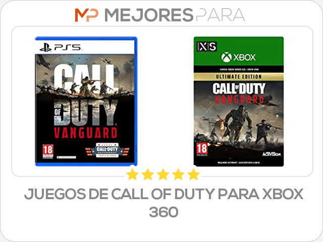 juegos de call of duty para xbox 360