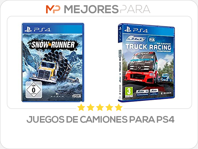 juegos de camiones para ps4