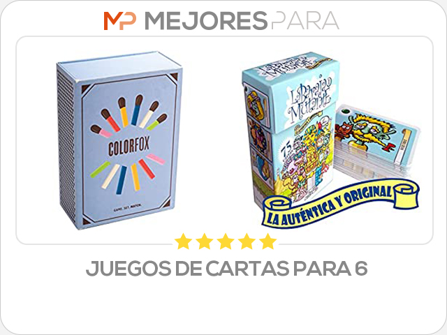 juegos de cartas para 6