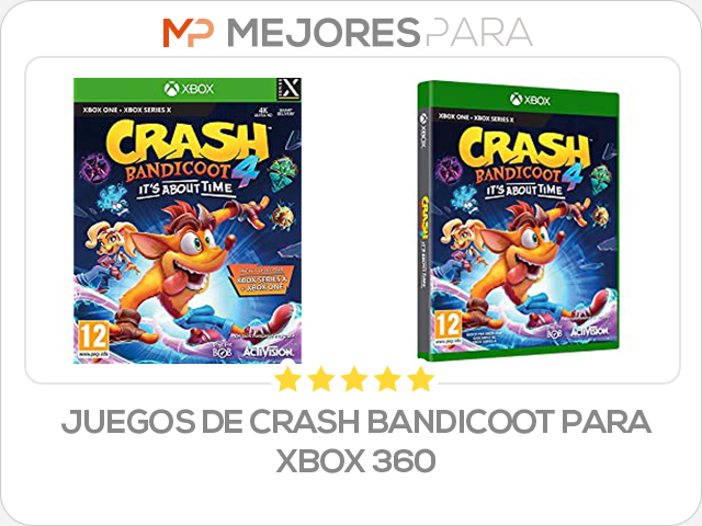 juegos de crash bandicoot para xbox 360