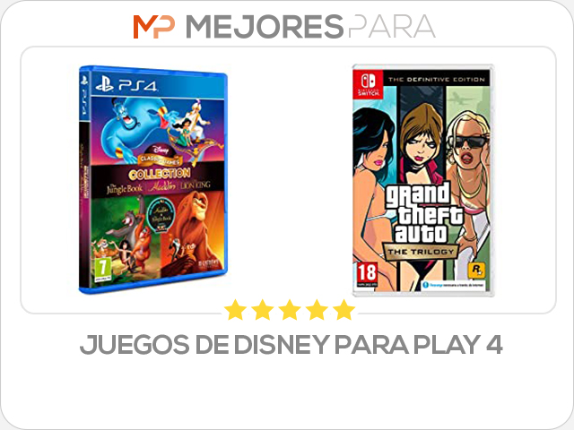 juegos de disney para play 4