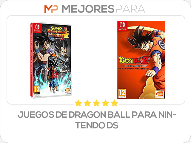 juegos de dragon ball para nintendo ds