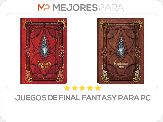 juegos de final fantasy para pc