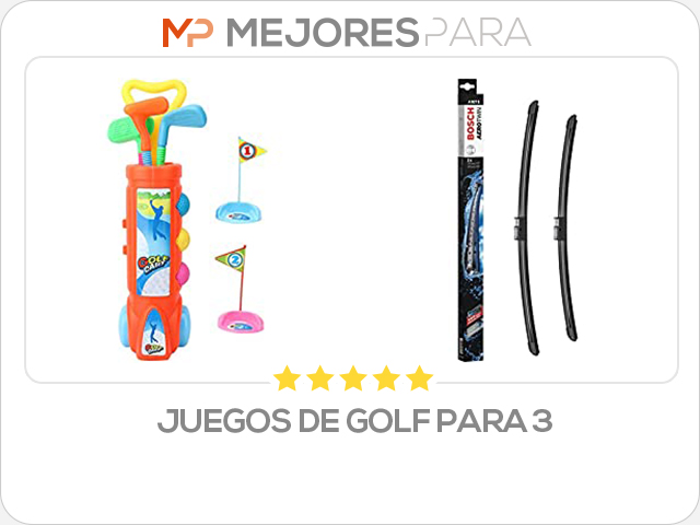 juegos de golf para 3