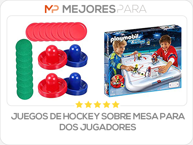 juegos de hockey sobre mesa para dos jugadores