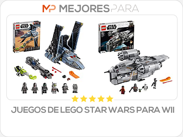 juegos de lego star wars para wii