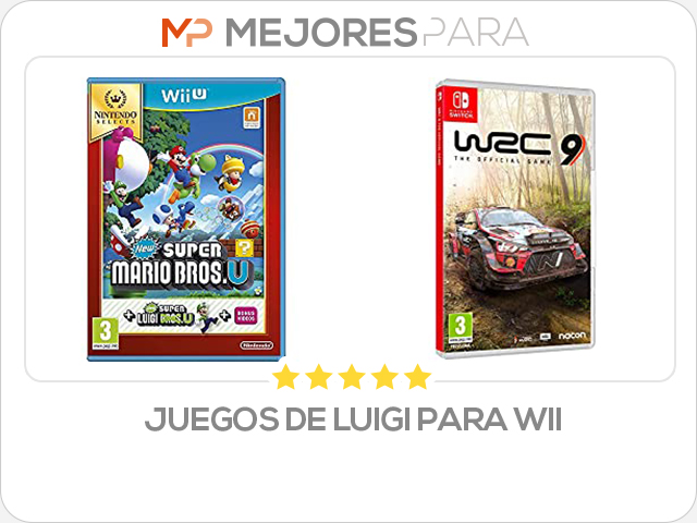 juegos de luigi para wii