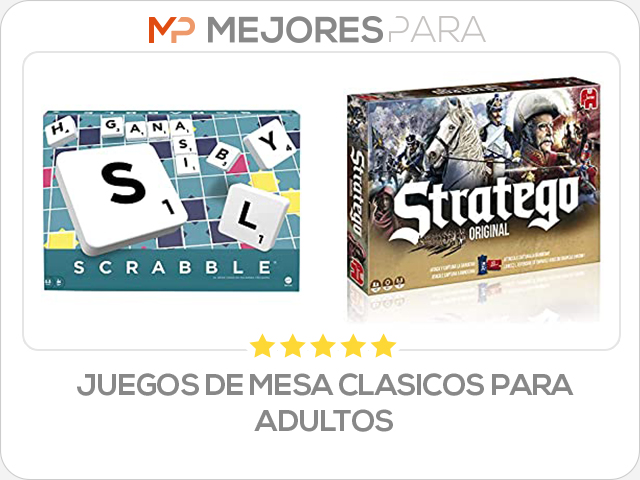 juegos de mesa clasicos para adultos