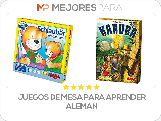 juegos de mesa para aprender aleman