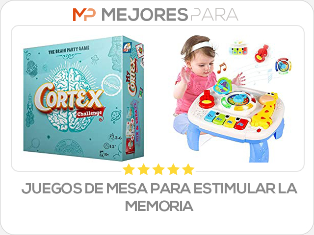 juegos de mesa para estimular la memoria