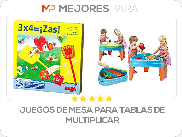 juegos de mesa para tablas de multiplicar