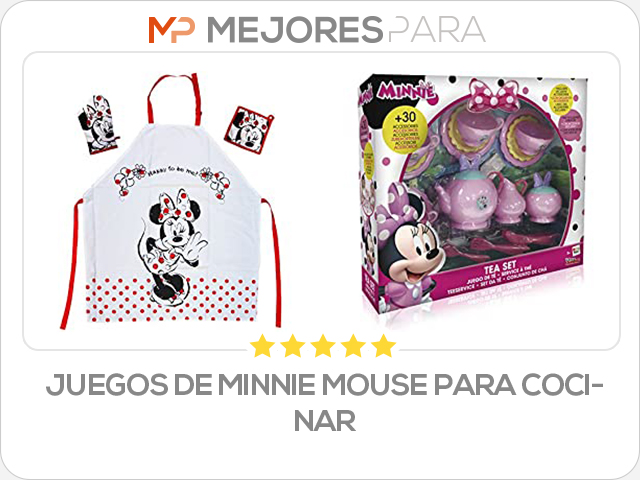 juegos de minnie mouse para cocinar