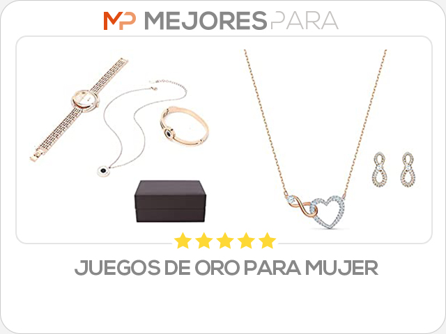 juegos de oro para mujer