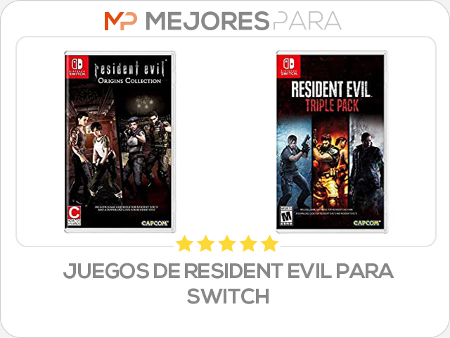 juegos de resident evil para switch