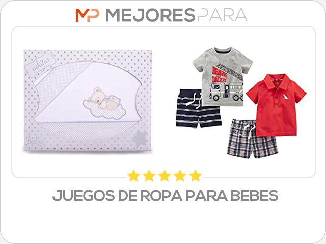 juegos de ropa para bebes