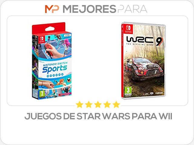 juegos de star wars para wii