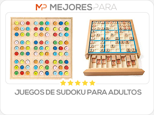 juegos de sudoku para adultos